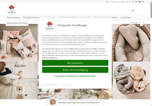 glueckspilz-shop.com capture - 2025-10-01 06:39:04