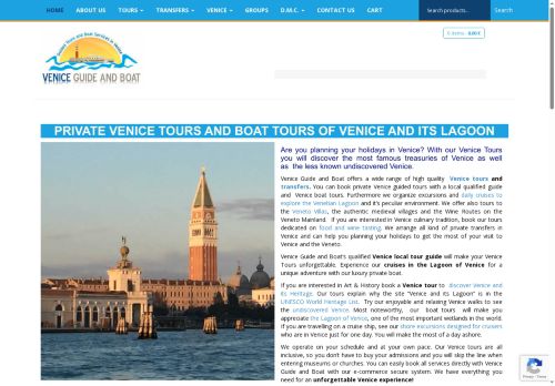 veniceguideandboat.com capture - 2025-10-01 07:04:14