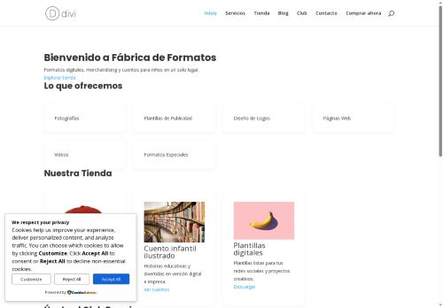 fabricadeformatos.com capture - 2025-10-01 09:11:18