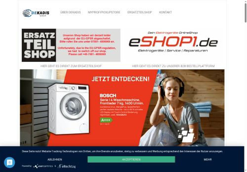 elektrogeraete-teile.com capture - 2025-10-01 09:17:19