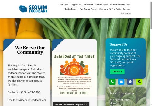 sequimfoodbank.com capture - 2025-10-01 10:06:10