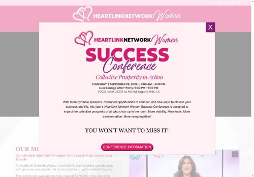 heartlinkwomensnetwork.com capture - 2025-10-01 10:47:55