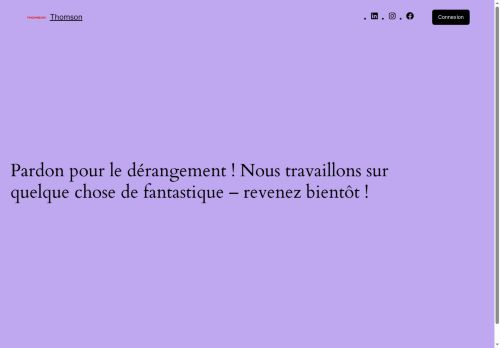 thomson-algerie.com capture - 2025-10-01 10:51:45
