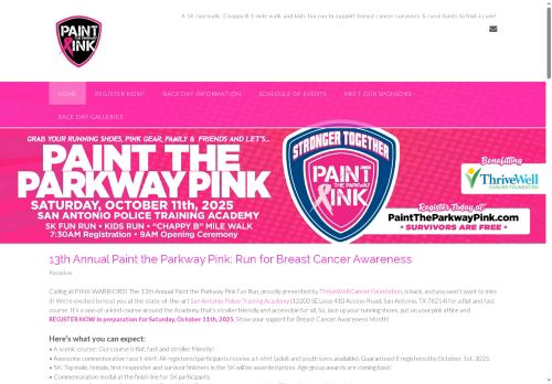 painttheparkwaypink.com capture - 2025-10-01 16:40:40