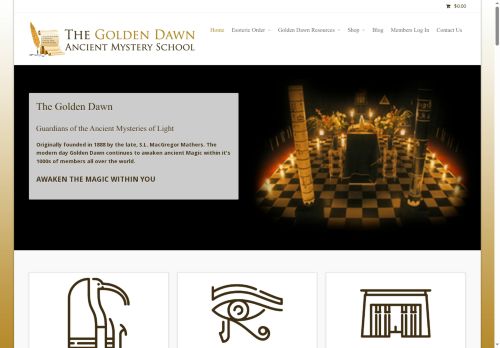 ancientgoldendawnmysteryschool.com capture - 2025-10-01 16:58:44