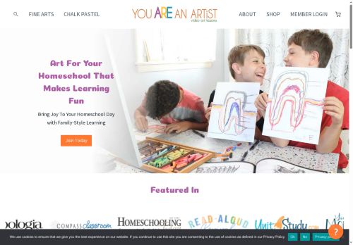 youareanartist.com capture - 2025-10-01 17:36:34