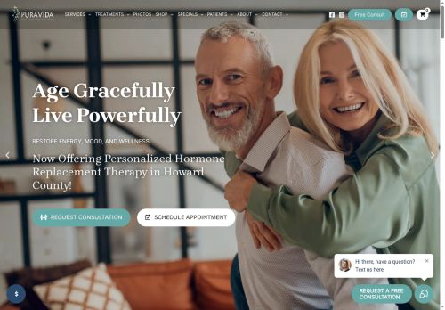 puravidamedicalspa.com capture - 2025-10-01 18:20:34