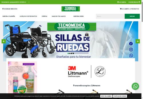 tecnomedicacolombia.com capture - 2025-10-01 18:38:06