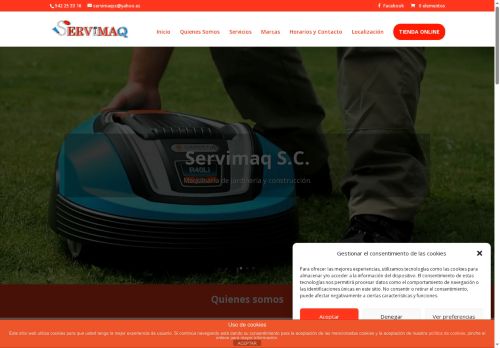 servimaqsc.com capture - 2025-10-01 19:19:51