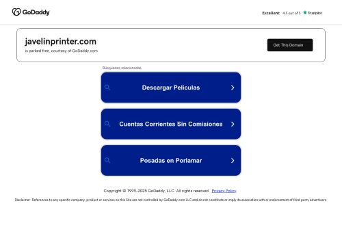 javelinprinter.com capture - 2025-10-01 19:26:50