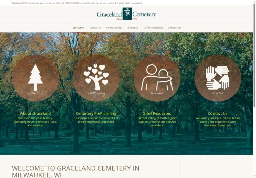 gracelandcemeterywi.com capture - 2025-10-01 19:41:59