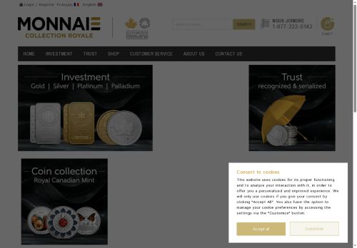 monnaieroyalecanadienne.com capture - 2025-10-01 20:40:58