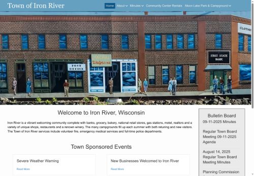 townofironriver.com capture - 2025-10-02 02:13:10