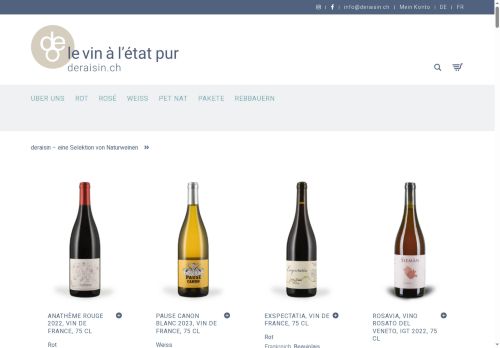 deraisin.com capture - 2025-10-02 03:08:39