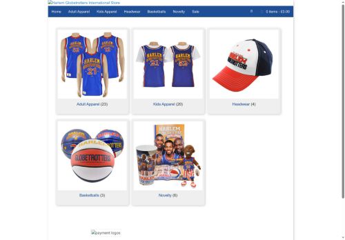 harlemglobetrottersstoreintl.com capture - 2025-10-02 04:05:14