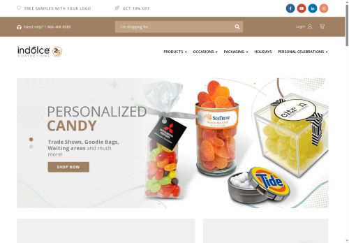 indolceconfections.com capture - 2025-10-02 04:12:35