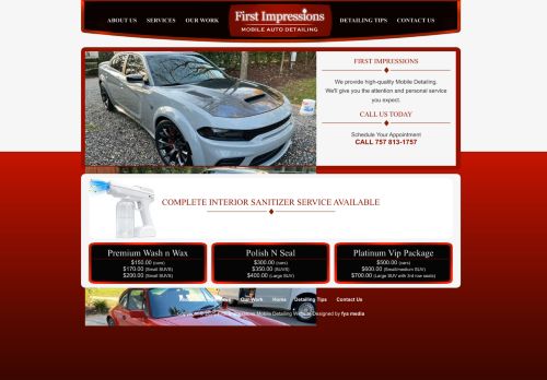 firstimpressionsdetailing.com capture - 2025-10-02 04:27:24