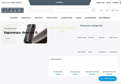 steamvapecafe.com capture - 2025-10-02 13:03:30