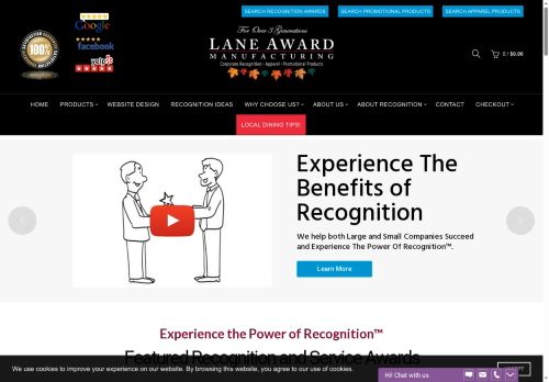 laneawardmanufacturing.com capture - 2025-10-02 15:12:03