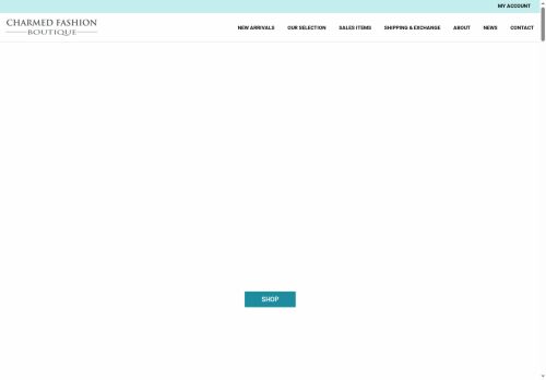 charmedfashionboutique.com capture - 2025-10-02 18:53:47