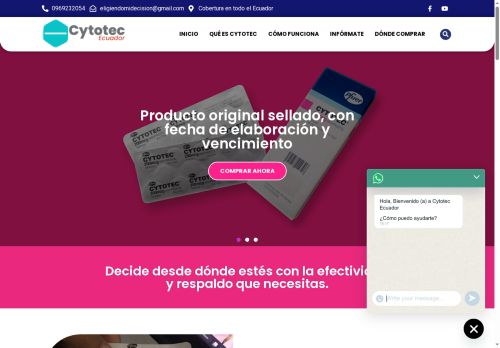 cytotecpastillasecuador.com capture - 2025-10-02 19:17:57