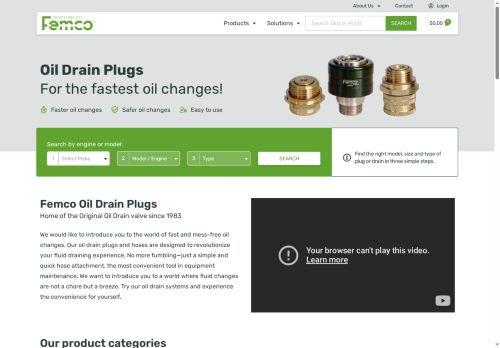 femcodraintechnology.com capture - 2025-10-02 19:30:52