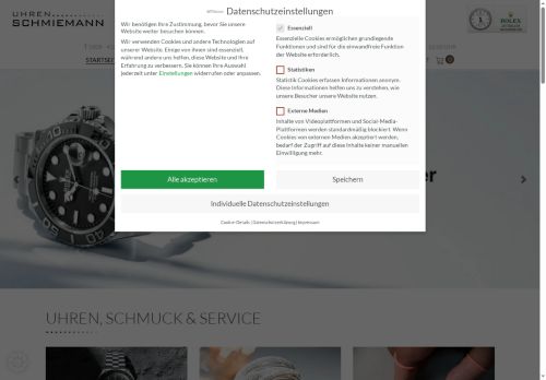 schmiemann-uhren.com capture - 2025-10-02 20:34:10