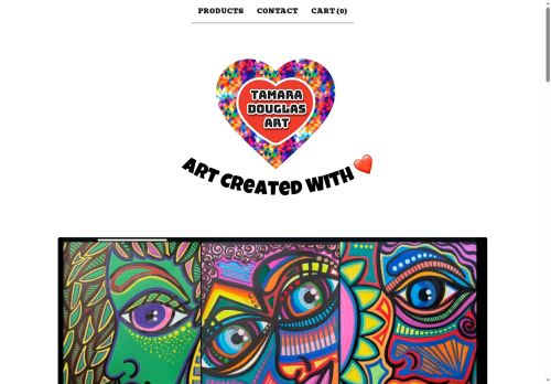 tamaradouglasart.com capture - 2025-10-02 20:49:31