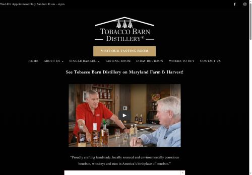 tbarndistillery.com capture - 2025-10-02 22:08:23