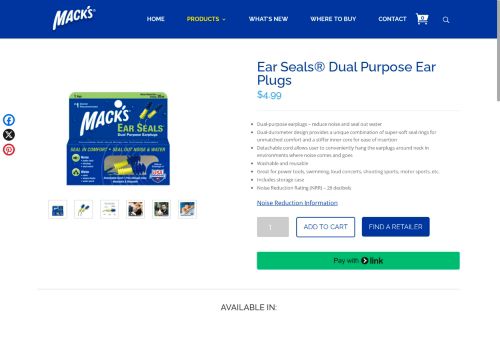 earseals.com capture - 2025-10-02 23:14:34