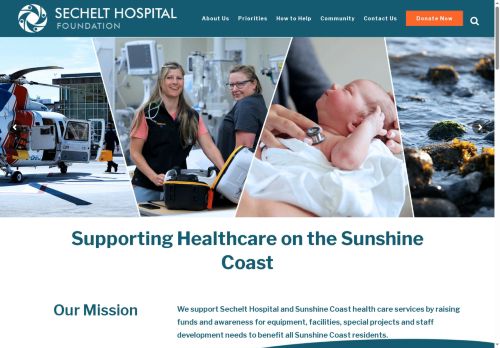 sechelthospitalfoundation.com capture - 2025-10-03 00:33:02