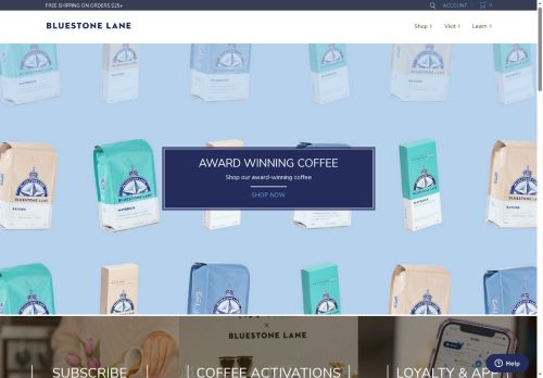 bluestonelanecoffeenyc.com capture - 2025-10-03 02:36:28