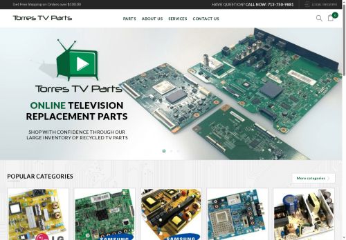 torrestvparts.com capture - 2025-10-03 04:49:50