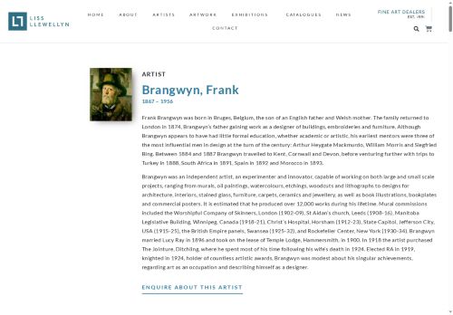 sirfrankbrangwyn.com capture - 2025-10-03 07:54:55