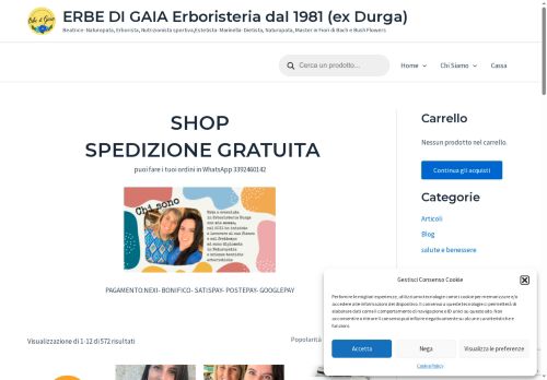erboristeriadurga.com capture - 2025-10-03 08:40:51