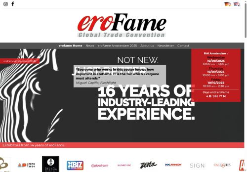 erofame-convention.com capture - 2025-10-03 08:44:14