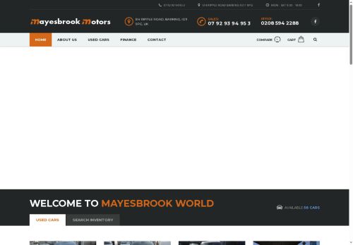mayesbrookmotors.com capture - 2025-10-03 09:27:27