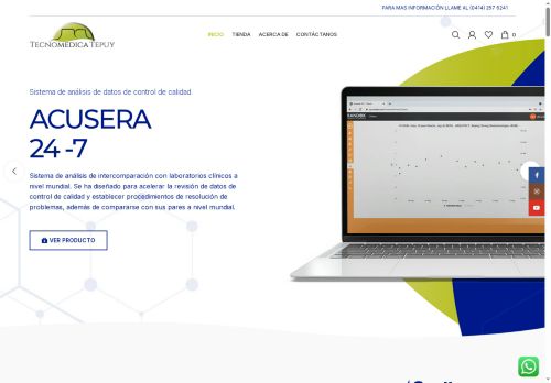 tecnomedicatepuy.com capture - 2025-10-03 09:45:43
