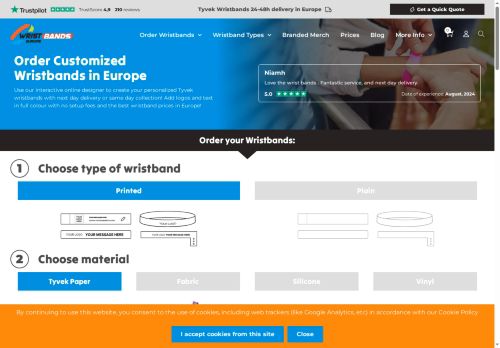 wristbandsitaly.com capture - 2025-10-03 11:27:04