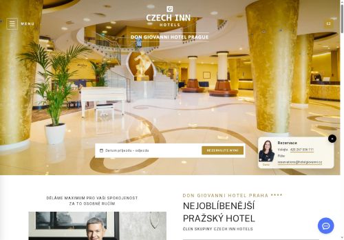 dongiovannihotel.com capture - 2025-10-03 11:44:53