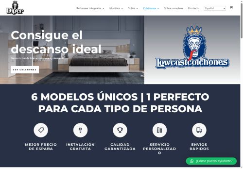 lowcostcolchones.com capture - 2025-10-03 13:59:27