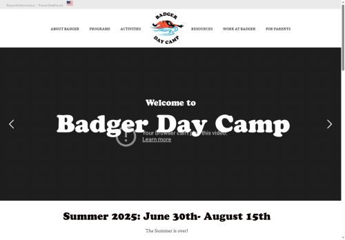 badgerdaycamp.com capture - 2025-10-03 13:59:27