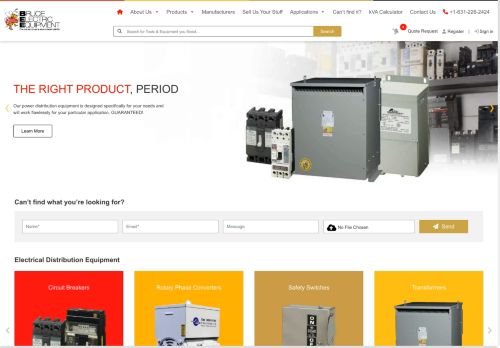 brucetransformer.com capture - 2025-10-03 15:20:35