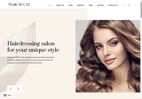 hairspa42.com capture - 2025-10-03 15:33:03