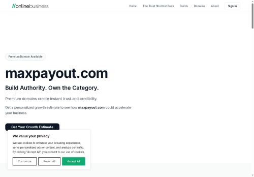 maxpayout.com capture - 2025-10-03 16:05:49