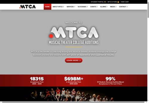 musictheatercollegeauditions.com capture - 2025-10-03 17:19:21