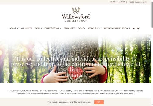 willowsfordconservancy.com capture - 2025-10-03 17:37:28