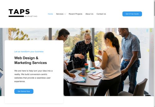 tapsmarketing.com capture - 2025-10-03 19:24:43