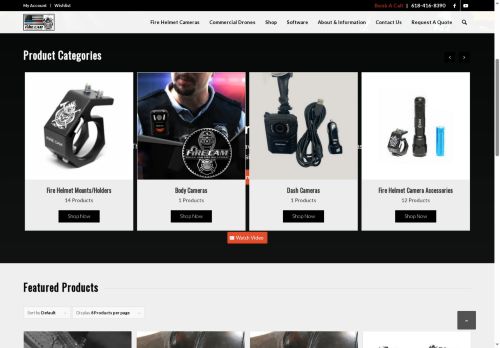 firehelmetcamera.com capture - 2025-10-03 20:22:53