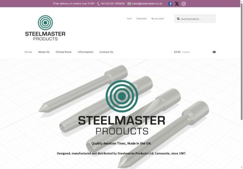 steelmasterproducts.com capture - 2025-10-03 21:34:01